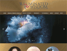 Tablet Screenshot of illuminatedwisdom.com